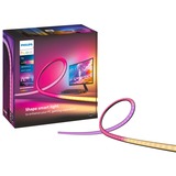 Philips Hue Play gradient lightstrip pour PC, Bande LED Noir/Blanc, 2000-6500K, RGB et blanc