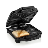 Princess Prin Sandwich Maker Supreme XXL, Machine à croque monsieur Noir/en acier inoxydable