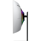 SAMSUNG Odyssey G8 OLED S34BG850SU 34" incurvé UltraWide Gaming Moniteur Argent, 1x Micro HDMI, 1x Mini DisplayPort, 2x USB-C 3.2 (5 Gbit/s), 175 Hz