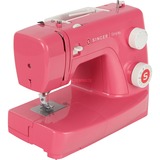 Singer Simple 3223R Machine à coudre semi-automatique Électromécanique rose fuchsia, Rouge, Machine à coudre semi-automatique, coudre, Étape 4, Rotatif, 5 mm