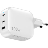 Sitecom Chargeur mural GaN Power Delivery 100 W Blanc