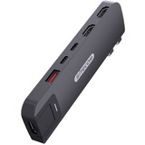 Sitecom MacBook Pro 6-en-2 Multiport, Station d'accueil Noir