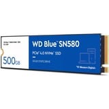 WD Blue SN580, 500 Go SSD WDS500G3B0E, M.2 2280, PCIe Gen4 x4