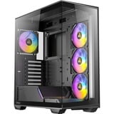 Antec C3 ARGB boîtier midi tower Noir | 1x USB-A | 1x USB-C | Window