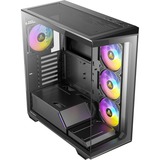 Antec C3 ARGB boîtier midi tower Noir | 1x USB-A | 1x USB-C | Window