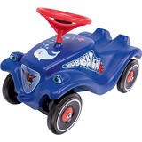 BIG BIG Bobby-Car Classic Ocean, Toboggan bleu/Rouge, 1 an(s), 4 roue(s), Bleu, Rouge
