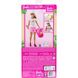 Barbie Wellness Jeu de randonnée avec chien, Poupée 