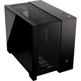 Corsair 2500D Airflow, Boîtier PC Noir, 2x USB-A | 1x USB-C | Tempered Glass