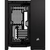 Corsair 2500D Airflow boîtier mini tower Noir | 2x USB-A | 1x USB-C | Verre Trempé