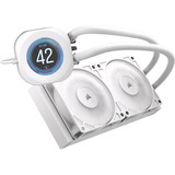 Corsair CORSAIR NAUTILUS 240 RS LCD White, Watercooling Blanc