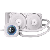 Corsair CORSAIR NAUTILUS 240 RS LCD White, Watercooling Blanc
