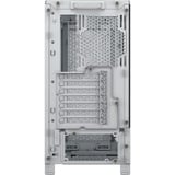 Corsair FRAME 4000D midi tower, boîtier pc Blanc | 2x USB-A | 1x USB-C | Verre Trempé