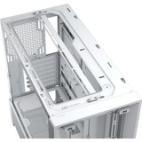 Corsair FRAME 4000D midi tower, boîtier pc Blanc | 2x USB-A | 1x USB-C | Verre Trempé