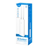 Cudy Indoor/Outdoor 4G AC1200 Wi-Fi, Routeur Blanc