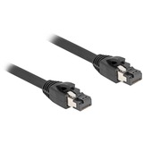DeLOCK Câble réseau RJ-45 S/FTP Cat.8.1 Noir, 15 mètres