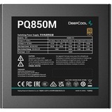 DeepCool PQ850M, 850 Watt alimentation  Noir, 850 W, 100 - 240 V, 50/60 Hz, 6 - 12 A, 100 W, 840 W