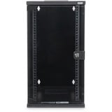 Digitus Boîtier mural 254 mm (10") - 312 x 300 mm, Armoire informatique Noir