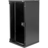 Digitus Boîtier mural 254 mm (10") - 312 x 300 mm, Armoire informatique Noir