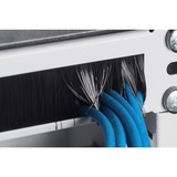 Digitus Brosse à câbles pour armoires de 483 mm (19"), Guide-câble Gris