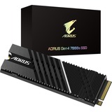 GIGABYTE Gen4 7000s SSD, 2 To Noir, GP-AG70S2TB, M.2 2280, PCIe 4.0 x4, NVMe 1.3