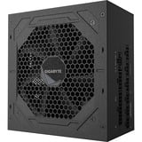 GIGABYTE UD850GM PG5 V2, 850 Watt alimentation  Noir, 1x 12V-2x6, 4x PCIe, gestion des câbles