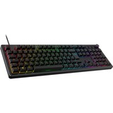 HyperX Alloy Rise, clavier gaming Noir, Layout FR, HyperX Red, FR layout, HyperX Red, LED RGB