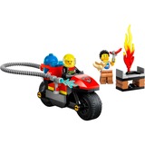 LEGO City - La moto d’intervention rapide des pompiers, Jouets de construction 60410