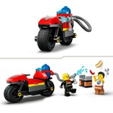 LEGO City - La moto d’intervention rapide des pompiers, Jouets de construction 60410