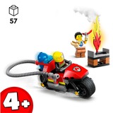 LEGO City - La moto d’intervention rapide des pompiers, Jouets de construction 60410