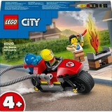 LEGO City - La moto d’intervention rapide des pompiers, Jouets de construction 60410