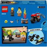 LEGO City - La moto d’intervention rapide des pompiers, Jouets de construction 60410