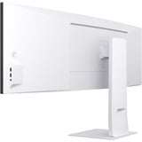 LG 49 pouces UltraWide Dual QHD 49" Moniteur incurvé  Blanc, 144 Hz, HDMI, DisplayPort, USB-C, Audio