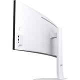 LG UltraWide 49U950A-W 49" Moniteur incurvé Blanc, 1x DisplayPort, 1x HDMI, 1x USB-C, 2x USB-A, 144 Hz