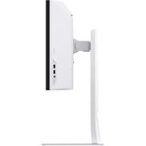 LG UltraWide 49U950A-W 49" Moniteur incurvé Blanc, 1x DisplayPort, 1x HDMI, 1x USB-C, 2x USB-A, 144 Hz
