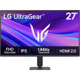 LG Ultragear 27G411A-B 27" Moniteur gaming  Noir, HDMI, DisplayPort, 144 Hz (OC)