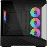 Lian Li Vector V100R MINI boîtier midi tower Noir | 2x USB-A | 1x USB-C | RGB | Window