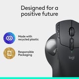 Logitech MX Ergo S Advanced Wireless Trackball Graphite, 512 - 2048 dpi, Bluetooth Low Energy / 2,4 GHz USB