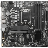 MSI PRO B760M-P socket 1700 carte mère socket 1700 Noir, RAID, Gb-LAN, Sound, µATX