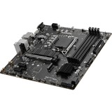 MSI PRO B760M-P socket 1700 carte mère socket 1700 Noir, RAID, Gb-LAN, Sound, µATX