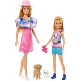 Mattel Barbie avec Stacie, set de poupées de deux sœurs 