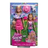 Mattel Barbie avec Stacie, set de poupées de deux sœurs 