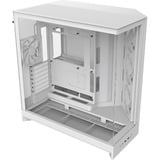 NZXT  boîtier midi tower Blanc (mat) | 2x USB-A | 1x USB-C | RGB | Verre Trempé