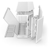 NZXT  boîtier midi tower Blanc (mat) | 2x USB-A | 1x USB-C | RGB | Verre Trempé