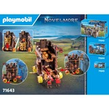 PLAYMOBIL Novelmore - Chariot des cavaliers de Burnham avec canon de feu, Jouets de construction 71643