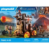 PLAYMOBIL Novelmore - Chariot des cavaliers de Burnham avec canon de feu, Jouets de construction 71643