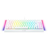 Razer BlackWidow V4 RGB clavier gaming mécanique Blanc, Layout US (QWERTY), Razer certified Mechanical Orange Switches, 75 %, Hot-swappable