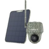 Reolink G450 + panneau solaire 2, 4G LTE caméra animalière 360, Caméra de surveillance Vert