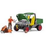 Schleich Farm World - Forester avec véhicule, Figurine 42659