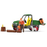Schleich Farm World - Forester avec véhicule, Figurine 42659