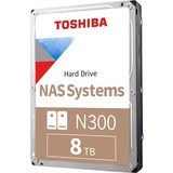Toshiba N300 8 To, Disque dur HDWG480UZSVA, SATA/600, 24/7, En vrac